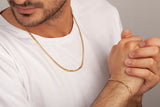 Unisex Kalın Zincir Bar Kolye No.27