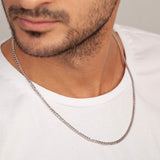 Unisex Kalın Zincir Bar Kolye No.27